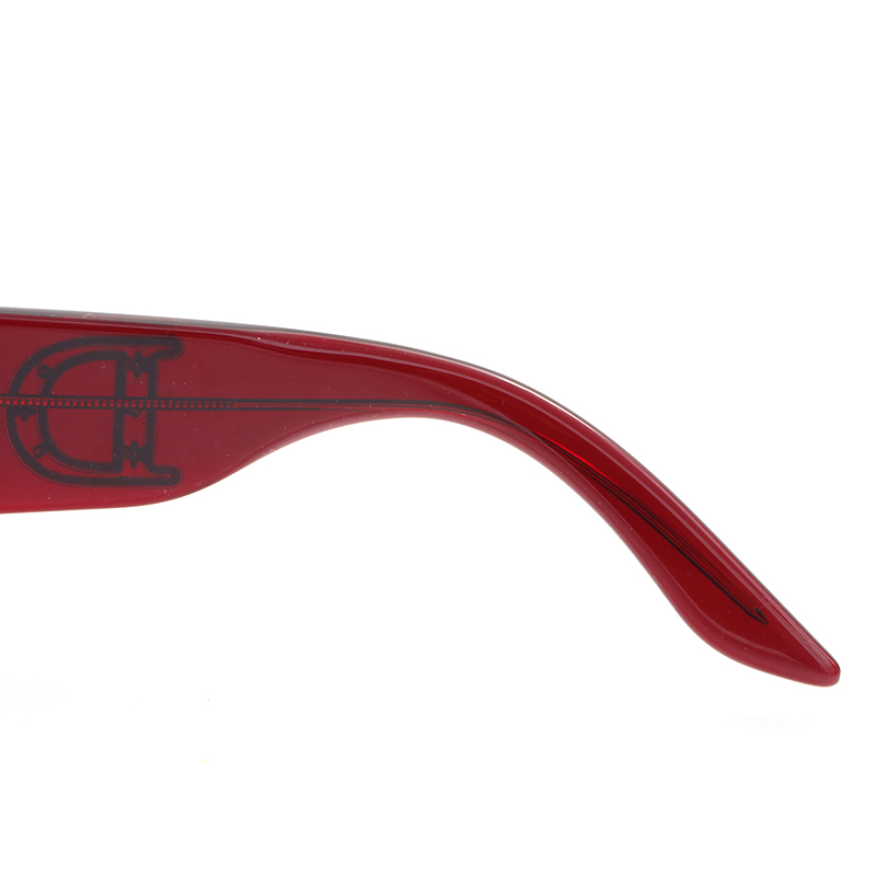 [ прибывший первым 50 название ограничение! купон срочный распространение средний ] Christian Dior Christian Dior солнцезащитные очки Logo wine red 