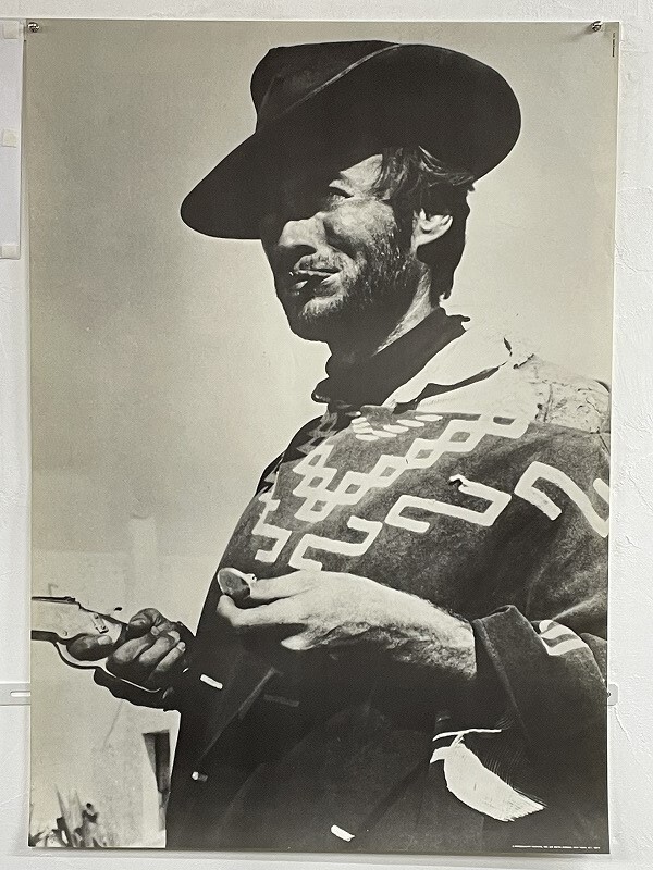 P06*79 / 【 未使用 】クリント・イーストウッド Clint Eastwood　ポスター 106cm×74cm レア品_画像1