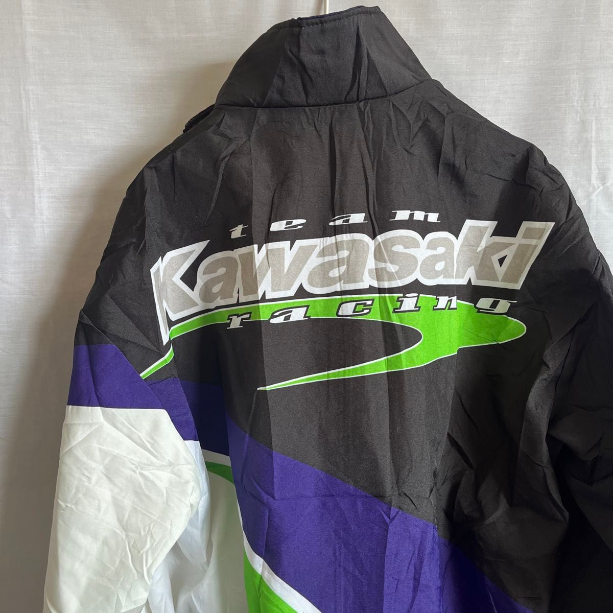 Kawasaki カワサキ　レーシングジャケット M　ナイロン