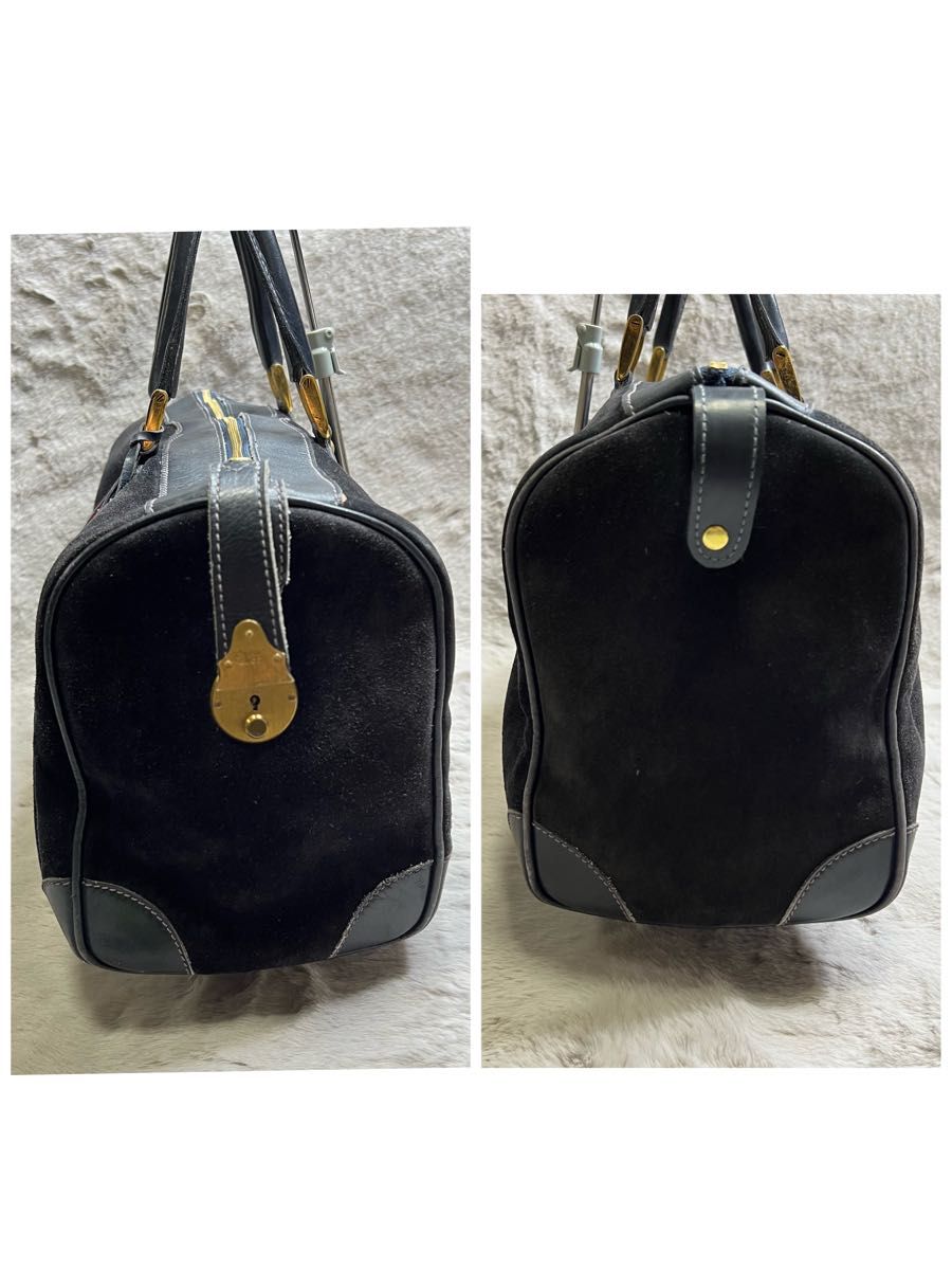 極希少 グッチ GUCCI ボストンバッグ スエード シェリーライン 極希少 グッチ GUCCI ボストンバッグ スエード シェリーライン