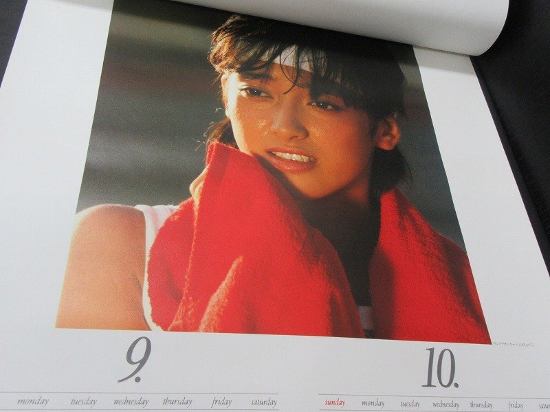 CL◆横浜古物◆ クラリオンガール カレンダー 宮崎ますみ 1985年の画像6