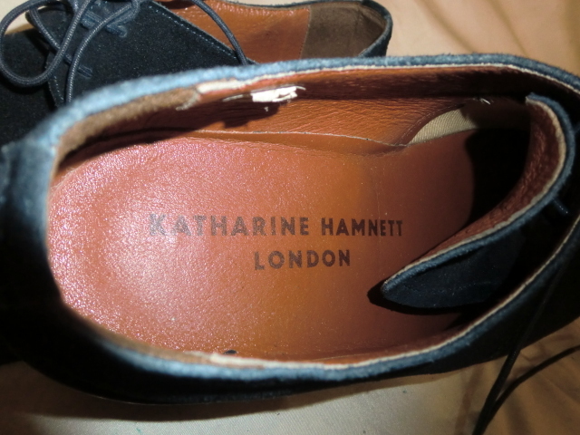 No.70 KATHARINE HAMNETT LONDON(キャサリンハムネットロンドン) スウェード_画像9