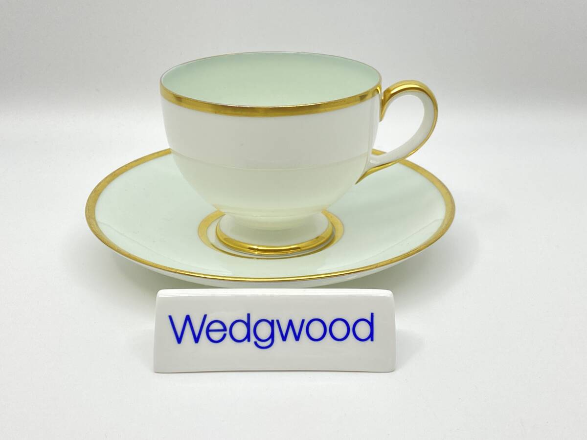 ＊レア＊ WEDGWOOD ウェッジウッド ＊RARE＊ VINTAGE Tea Cup & Saucer ビンテージ ティーカップ＆ソーサー W4161 年1960 *L272_画像1