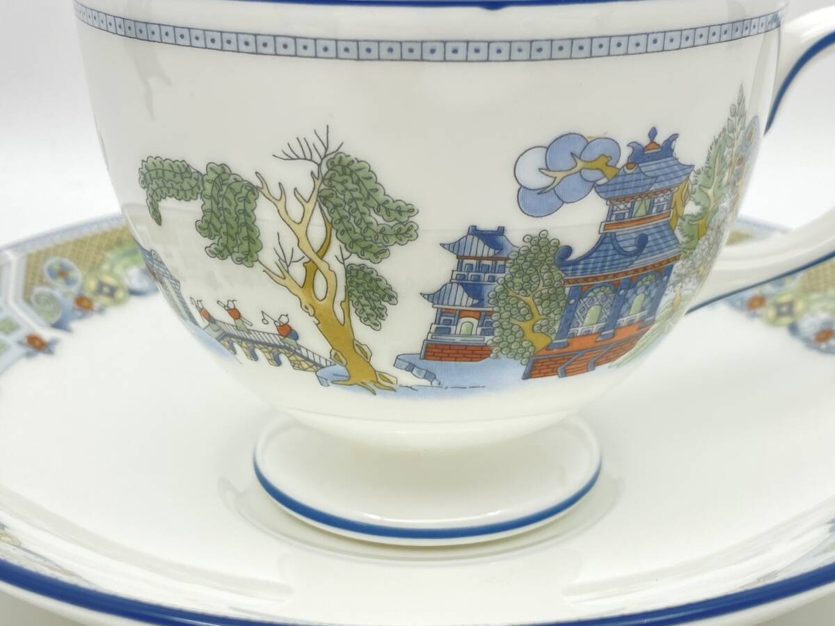 WEDGWOOD ウェッジウッド CHINESE LEGEND Tea Cup & Saucer チャイニーズレジェンド ティーカップ＆ソーサー *T947_画像5