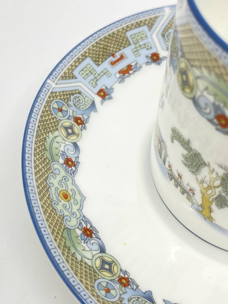 WEDGWOOD ウェッジウッド CHINESE LEGEND Coffee Cup & Saucer チャイニーズレジェンド コーヒーカップ＆ソーサー *T951_画像4