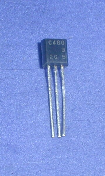 AM-FM帯高周波用シリコントランジスタ　日立 2SC460-B　（TO-92形状／１０本セット）_画像2