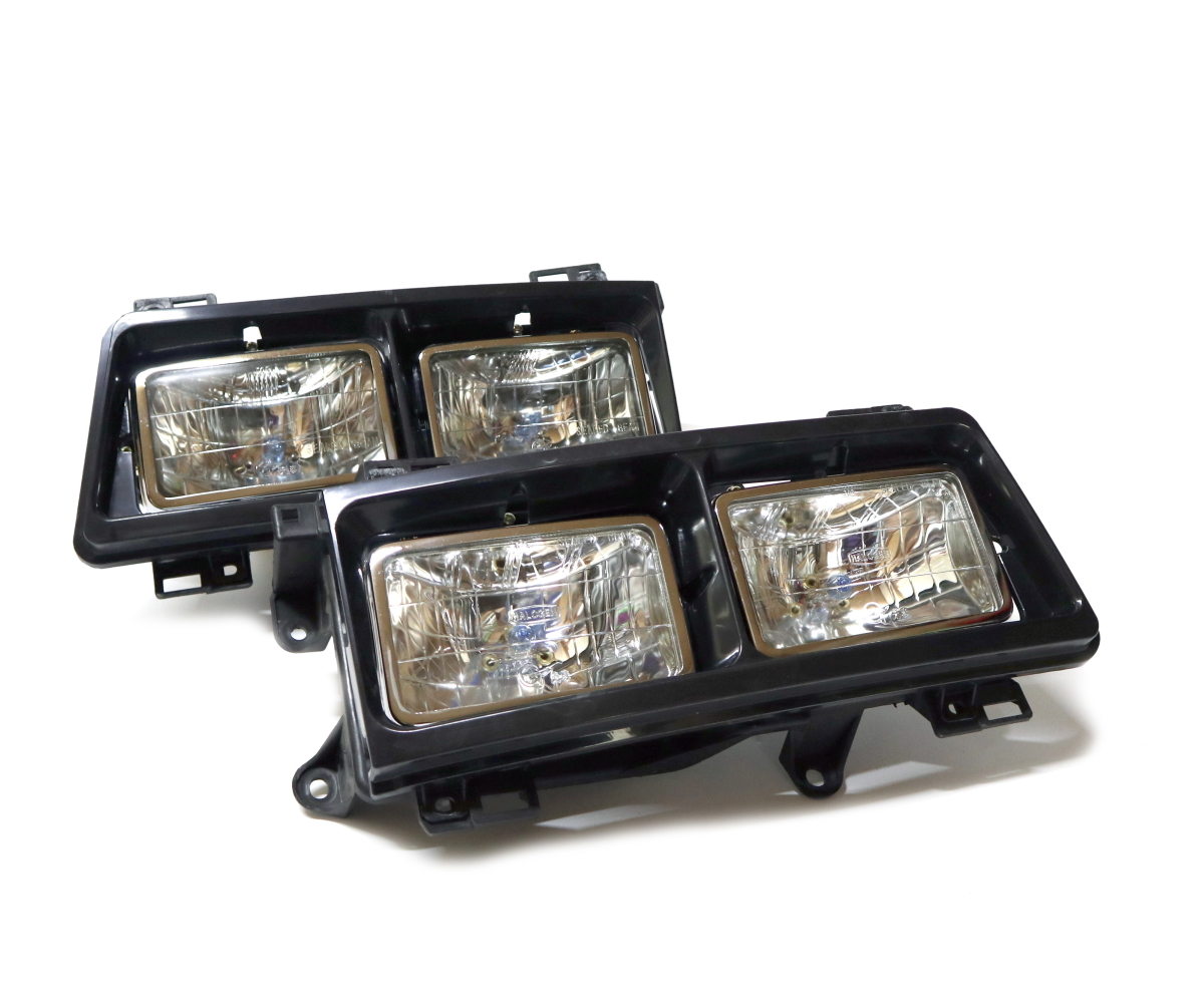  Mitsubishi Fuso Super Great Heisei era 8 year 6 month ~19 year 3 month angle eyes 4 light type sealed beam retro daylight attaching rectangle 2 ream overseas specification 