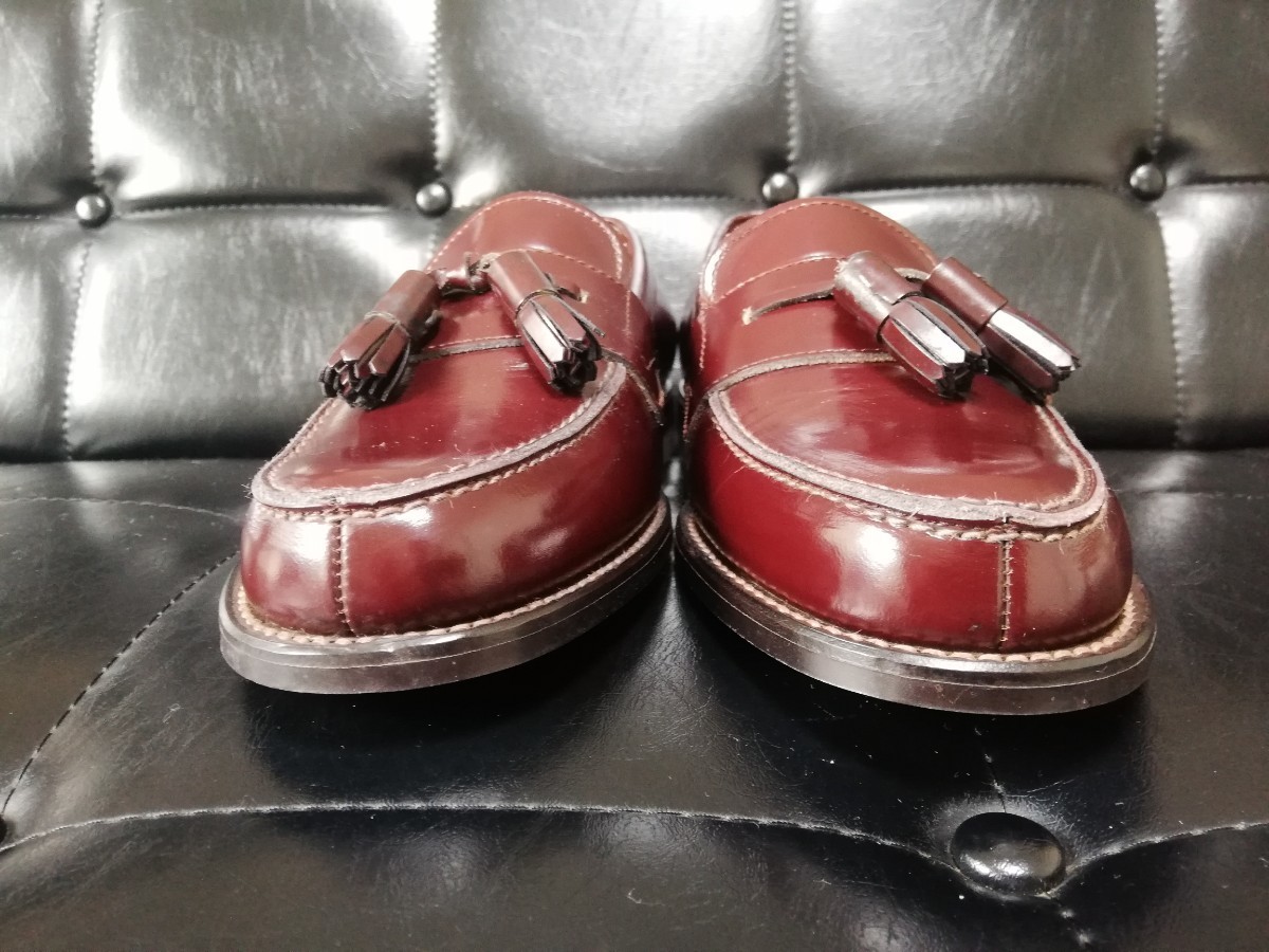 未使用 旧リーガル タッセルローファー 24EE 日本製靴 革靴 ジャパンヴィンテージ REGAL デッドストックの画像5