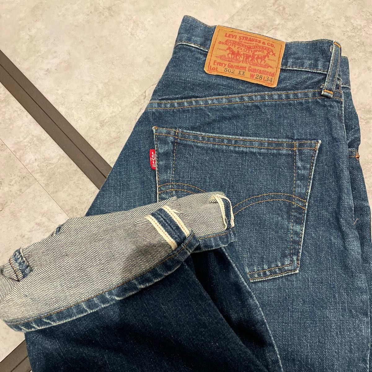 ヴィンテージ復刻 LEVI’S リーバイス 502xx赤耳ビッグE  TALON