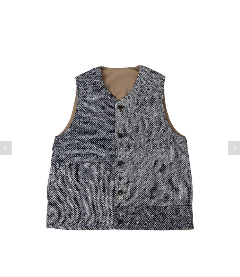 visvim ICT KORA DOWN VEST (VT.SHIBORI) ダウンベスト　4番　journey man ビズビム_画像1