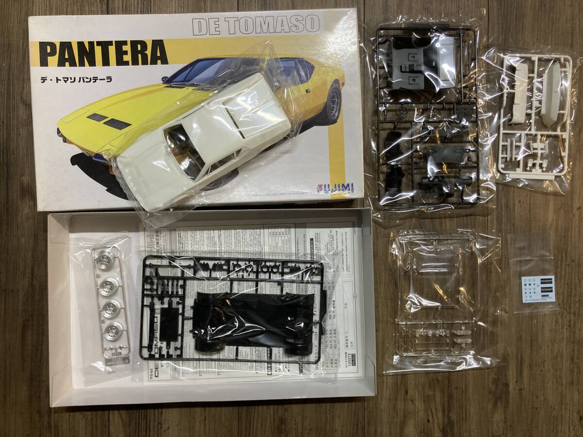 フジミ1/24 デトマソ　パンテーラ　DETOMASO　PANTERA_画像2