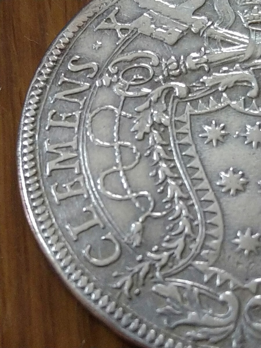 大型銀貨 メダル 42ミリ ３２グラム ヨーロッパ？ 不明の画像6
