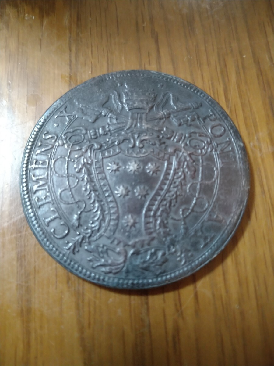 大型銀貨 メダル 42ミリ ３２グラム ヨーロッパ？ 不明の画像10