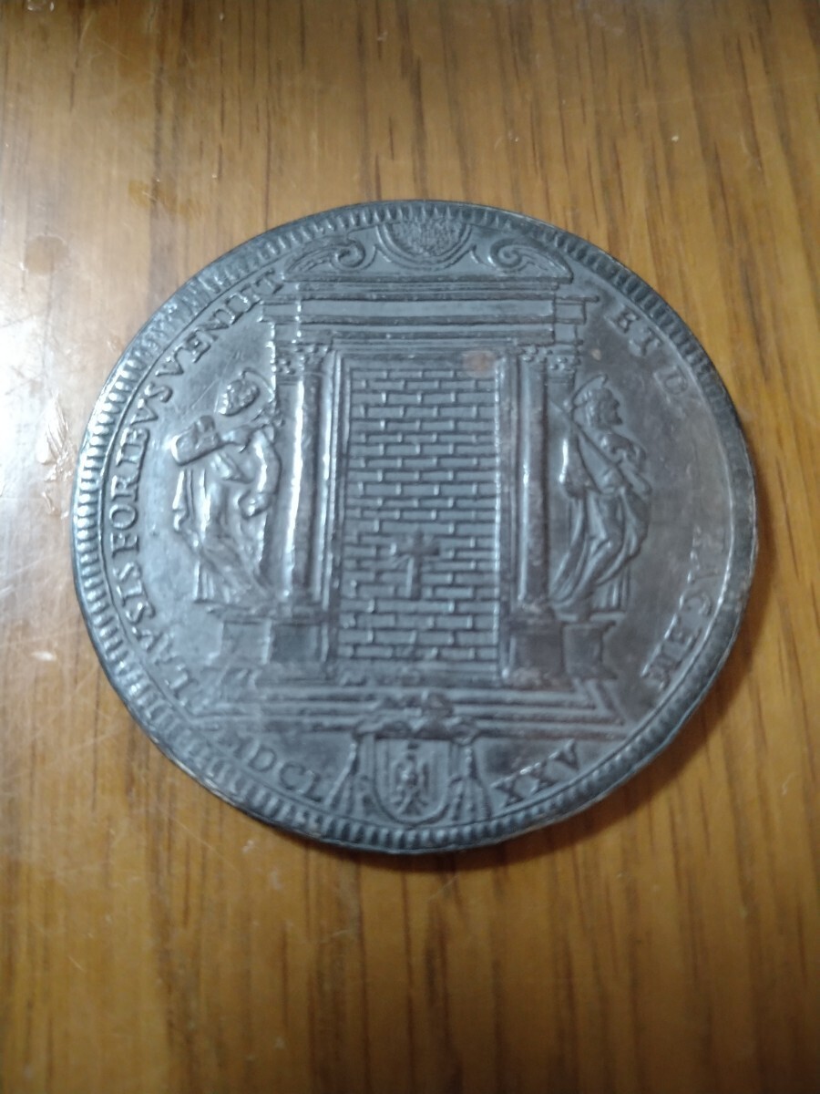 大型銀貨 メダル 42ミリ ３２グラム ヨーロッパ？ 不明の画像9