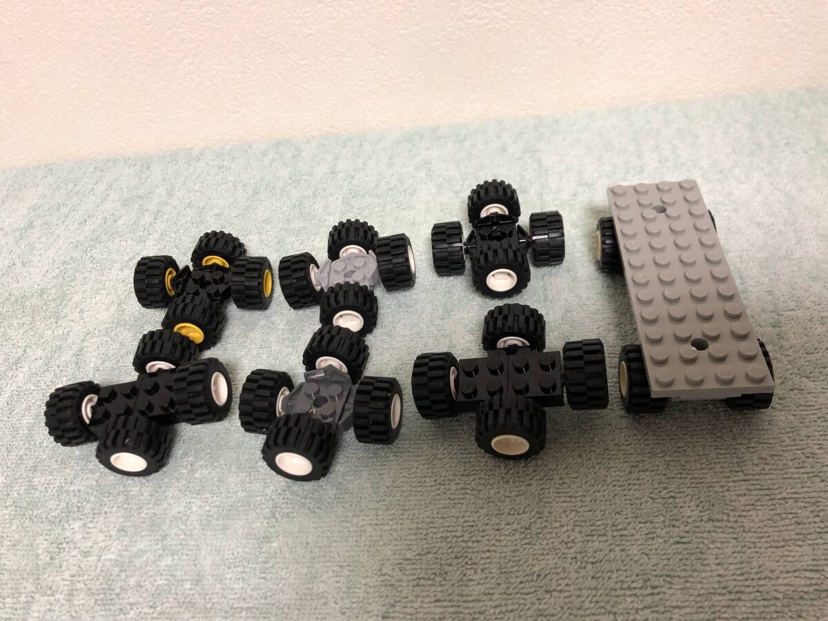 ジャンク 部品 レゴ タイヤ ホイール 車輪セット （その2）     0100－01050－31の画像3