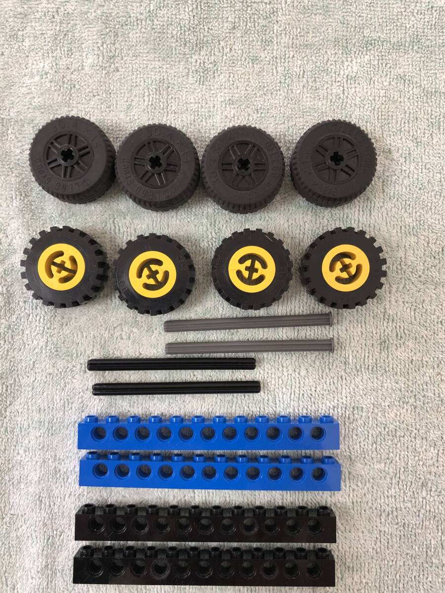 ジャンク 部品 レゴ タイヤ ホイール 車輪セット （その3）                    0117－00860－21の画像2