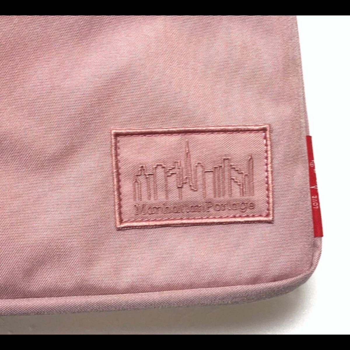 マンハッタンポーテージ 2403067 ショルダーバッグ サコッシュ　刺繍ロゴ　　ナイロン　Manhattan Portage