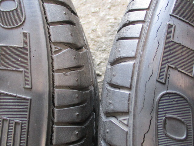 ｉ－１４３３３ トヨタ ＭＲ－Ｓ純正 １８５／５５Ｒ１５ ２１５／４５Ｒ１６ ブリヂストン ポテンザ ６，７分山 １セットの画像9