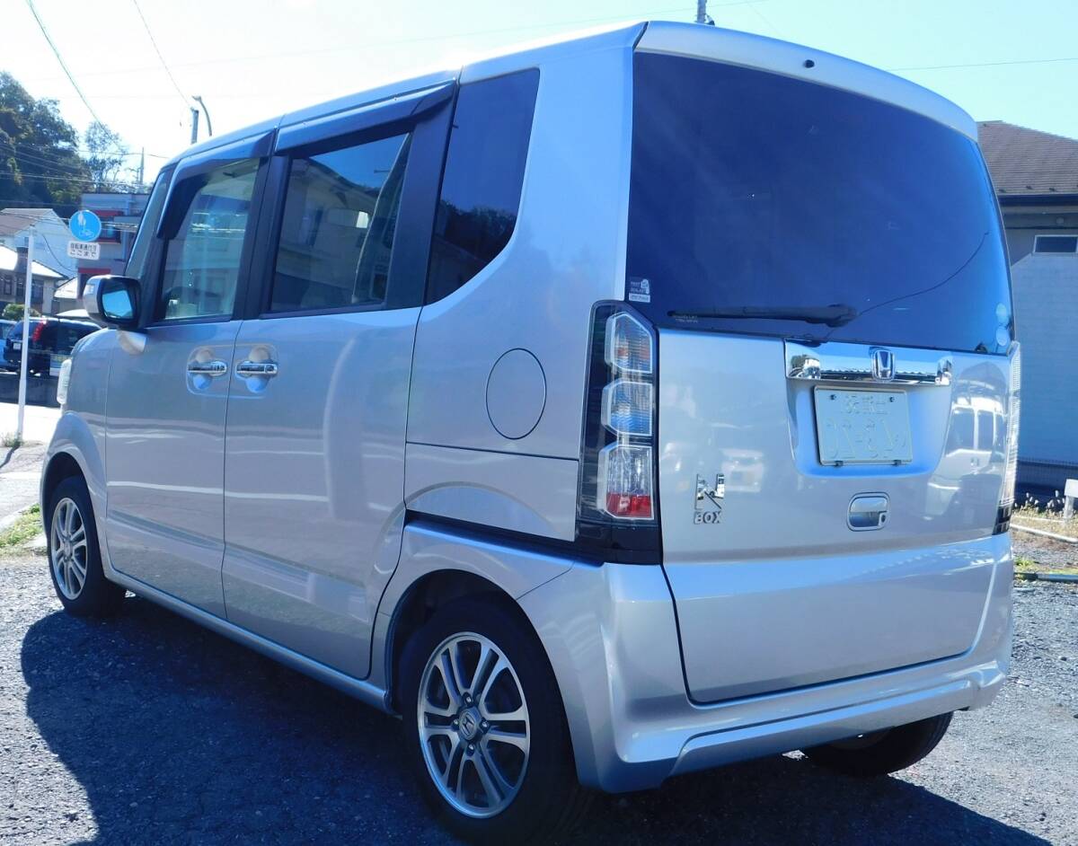 N-BOX平成25年モデル、無事故＆豪華装備車両。整備点検済み(安心乗り出し）令和6年8月まで車検付き、完全売り切りの画像4