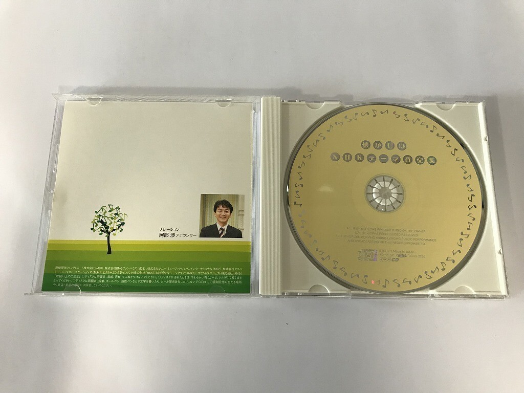 SF359 懐かしのNHKテーマ音楽集 【CD】 1008_画像5