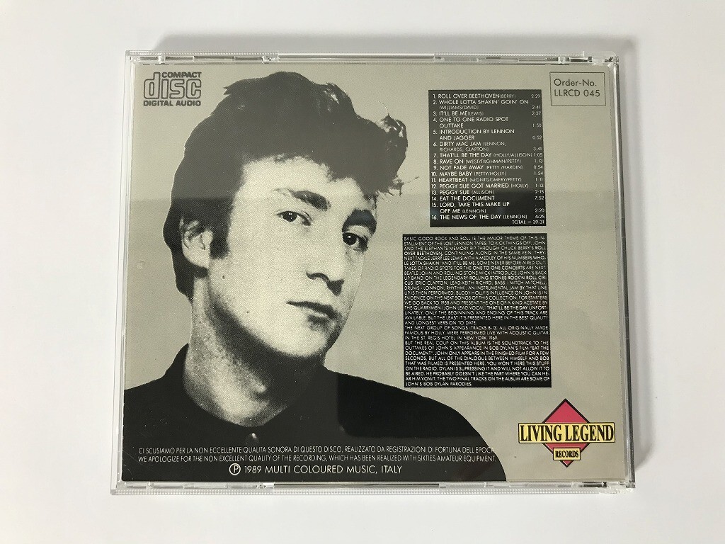 SH804 ジョン・レノン / The Lost Lennon Tapes Vol.1 【CD】 0311_画像2