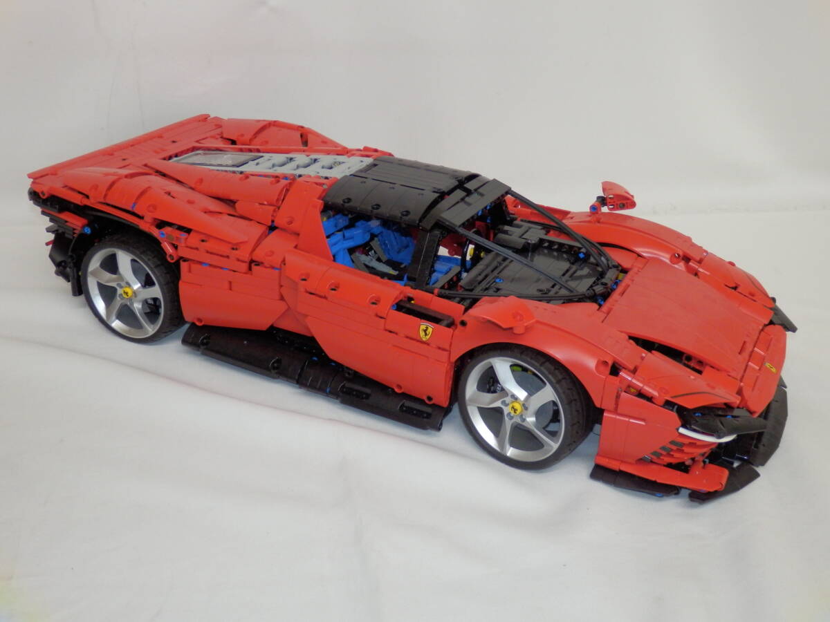 069H195C♪ 【現状品】レゴ (LEGO) テクニック フェラーリ Ferrari Daytona SP3_画像4