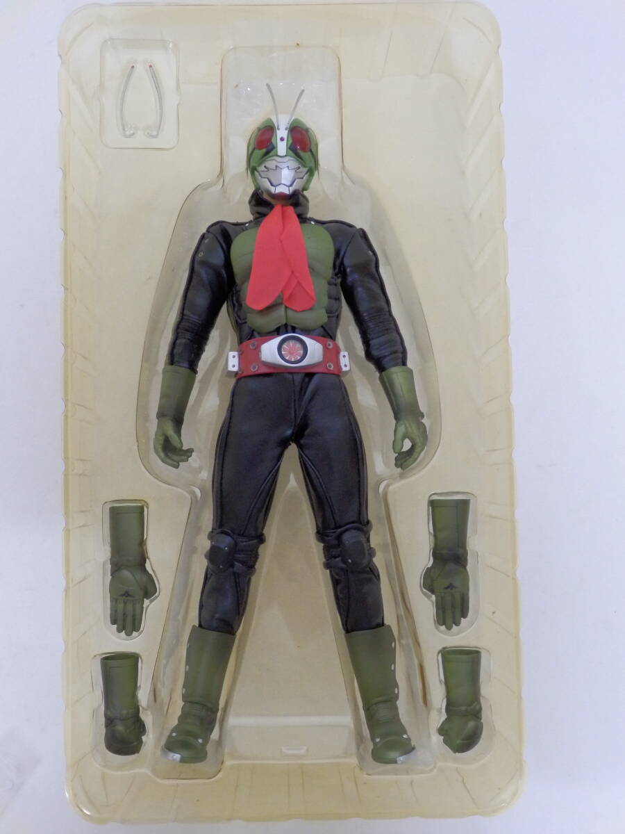 068D435! [ present condition goods ]meti com toy PROJECT BM RAH PBM Kamen Rider THE FIRST THE NEXT Kamen Rider 2 number 1/6 scale used 