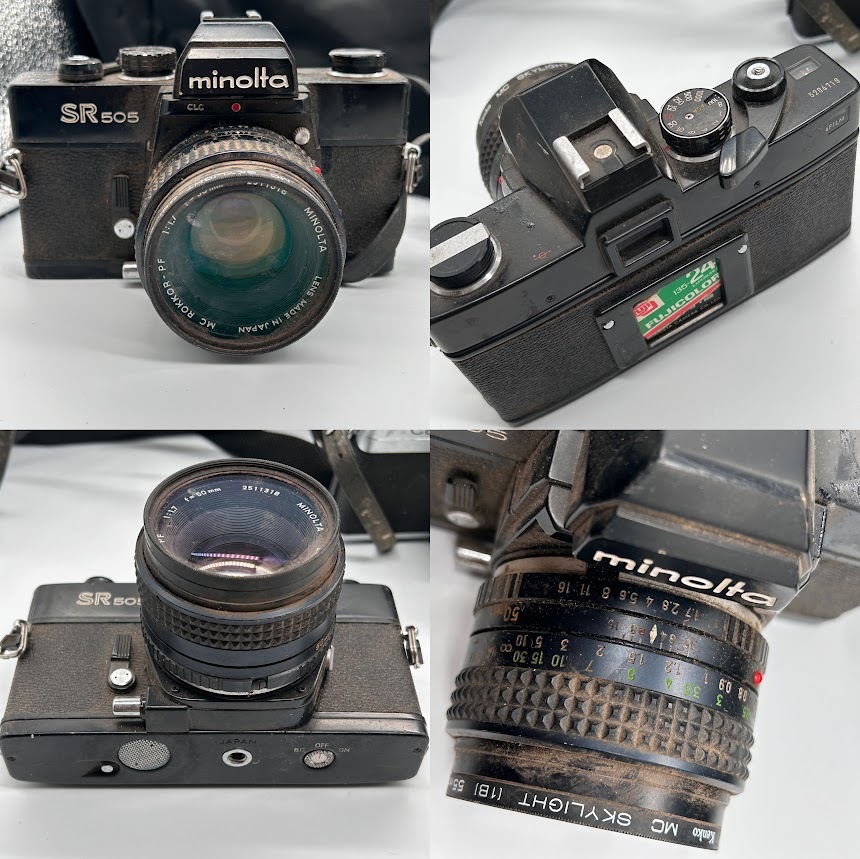 【Y-７】カメラ OLYMPUS PEN E-PL1 lite E-PL6 minolta SR505 Canon SX30 IS FUJI RICOH PENTAX MZ-3 レンズ 40-150 14-42 14-42動作未確認_画像5