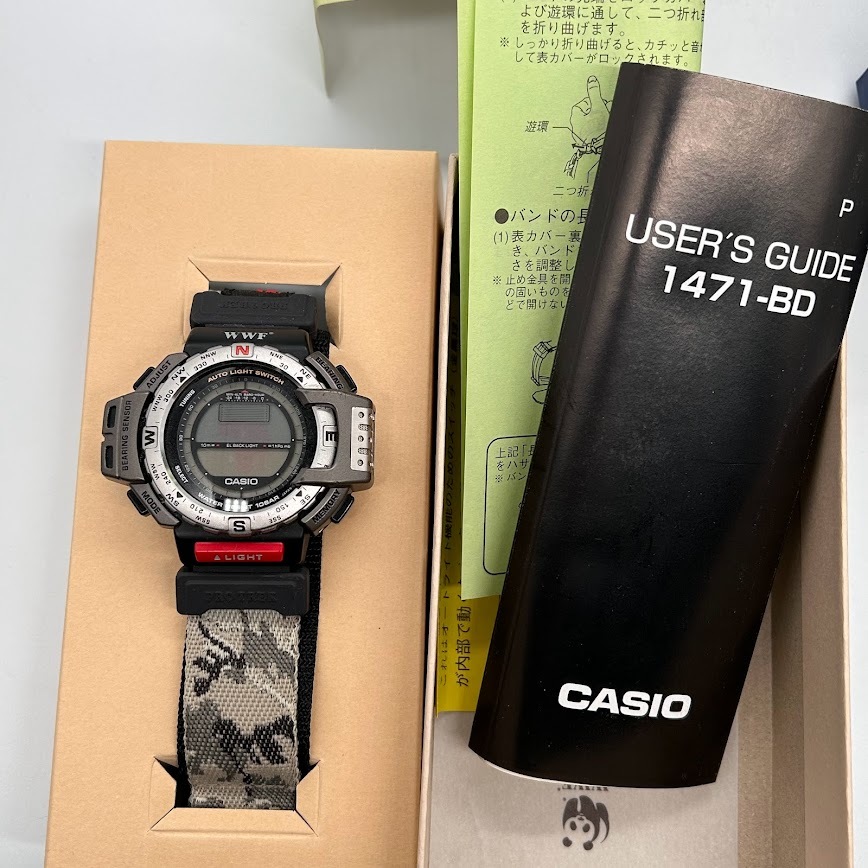 【K-31】 CASIO カシオ PRO TREK プロトレック 1471×2 SEA PATHFINDER シーパスファインダー 2031 3本 動作未確認の画像5