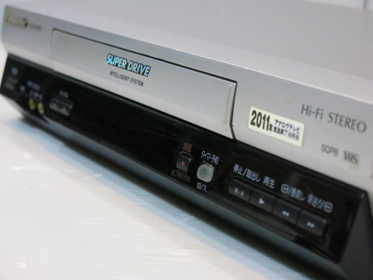 ◇Panasonic パナソニック VHSビデオデッキ NV-HV62-S 動作品 難有◇3L17_画像3