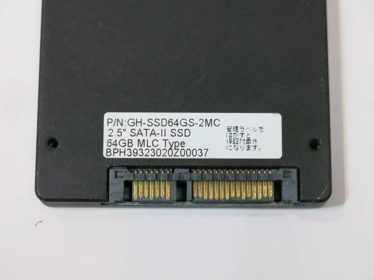 * postage 185 jpy green house 64GB GH-SSD64GS-2MC 2.5 -inch SSD SATA*1818