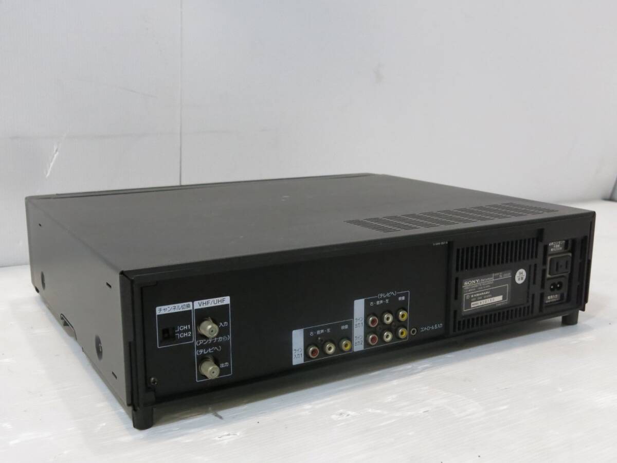 ◇SONY ソニー Betamax ベータマックス SL-200D ベータビデオデッキ 再生可能◇3L104_画像5