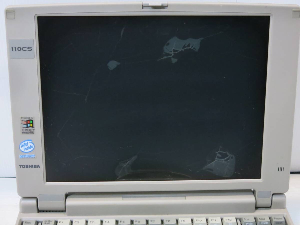 ◇東芝 dynabook Satellite 110CS/810 windows95 ノートPC ジャンク品◇3L105_画像4