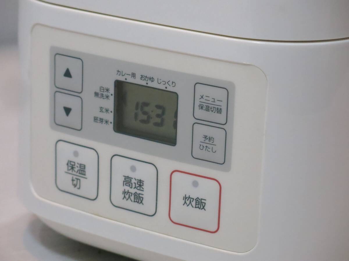 ◇NITORI ニトリ マイコン炊飯ジャー 炊飯器 SN-A5 3合炊き◇3L220の画像3