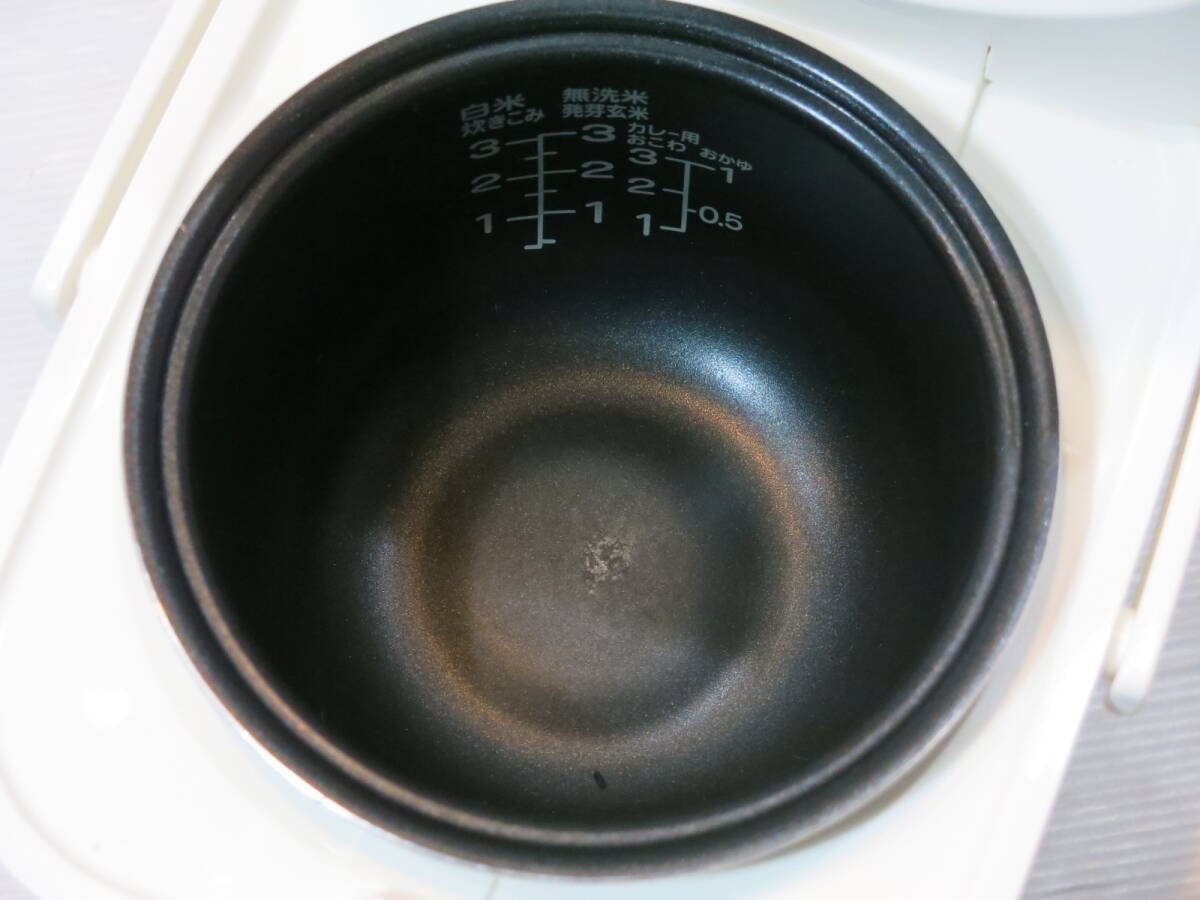 ◇NITORI ニトリ マイコン炊飯ジャー 炊飯器 SN-A5 3合炊き◇3L220の画像5