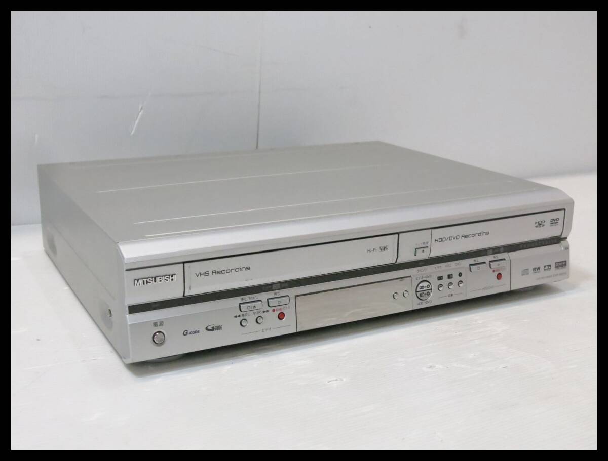 ◇三菱 DVR-HS315 ビデオ一体型DVDレコーダー ジャンク品◇3L81の画像1