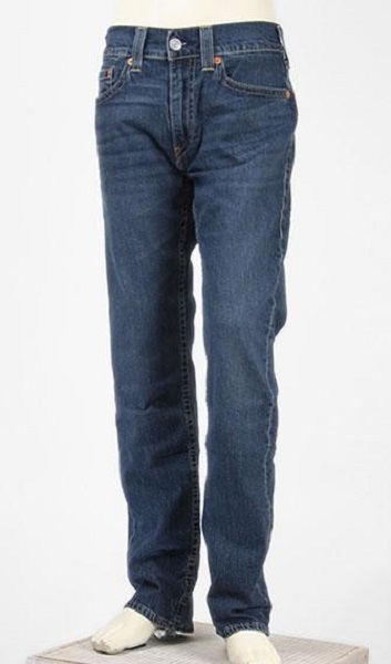 リーバイス 505 レギュラーストレート タイプ1 デニムパンツ W34 定価13200円 ミッドブルー LEVI'S TYPE-1 ビッグE 52440-0003の画像2