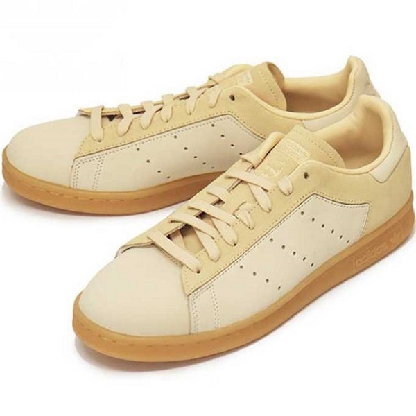 アディダス オリジナルス スタンスミス リフタ 24.5cm 定価15400円 ベージュ系 STAN SMITH RIFTA スエード ヌバック レザー スニーカー_画像1