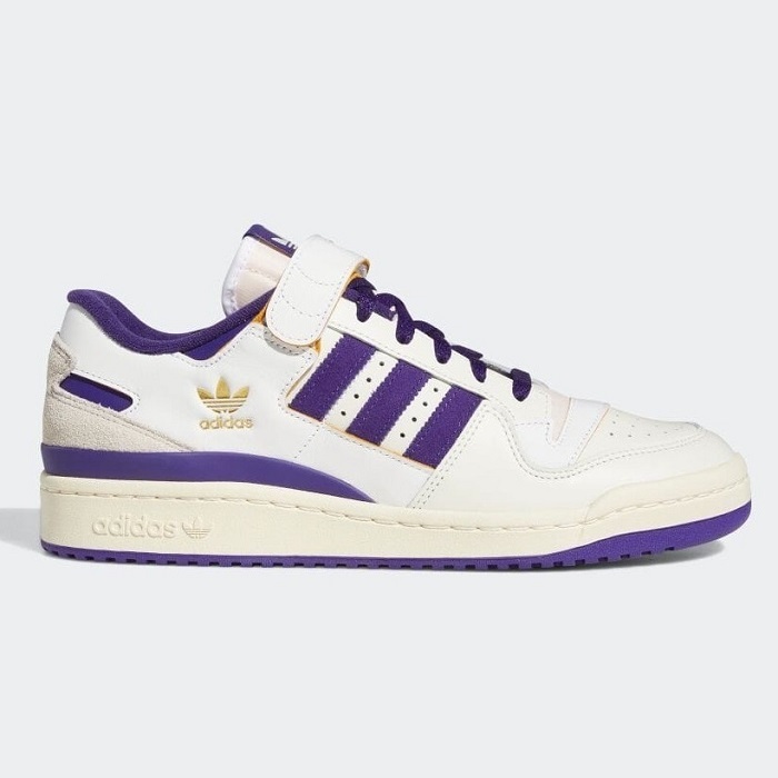  Adidas Originals forum 84 low 26.5cm regular price 14300 jpy white / purple white purple FORUM 84 LOW