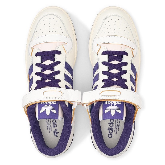  Adidas Originals forum 84 low 26.5cm regular price 14300 jpy white / purple white purple FORUM 84 LOW