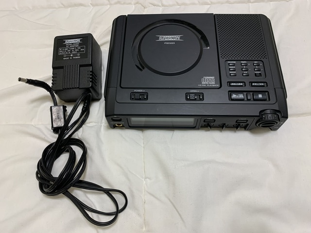 SUPERSCOPE PSD223F working properly goods pitch, key changeable CD player 