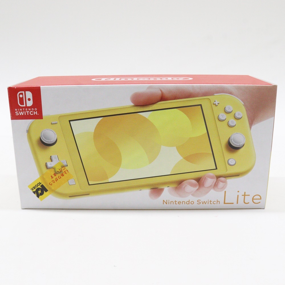 【未使用】 任天堂 スイッチ ライト イエロー HDH-S-YAZAA Nintendo Switch Lite 本体