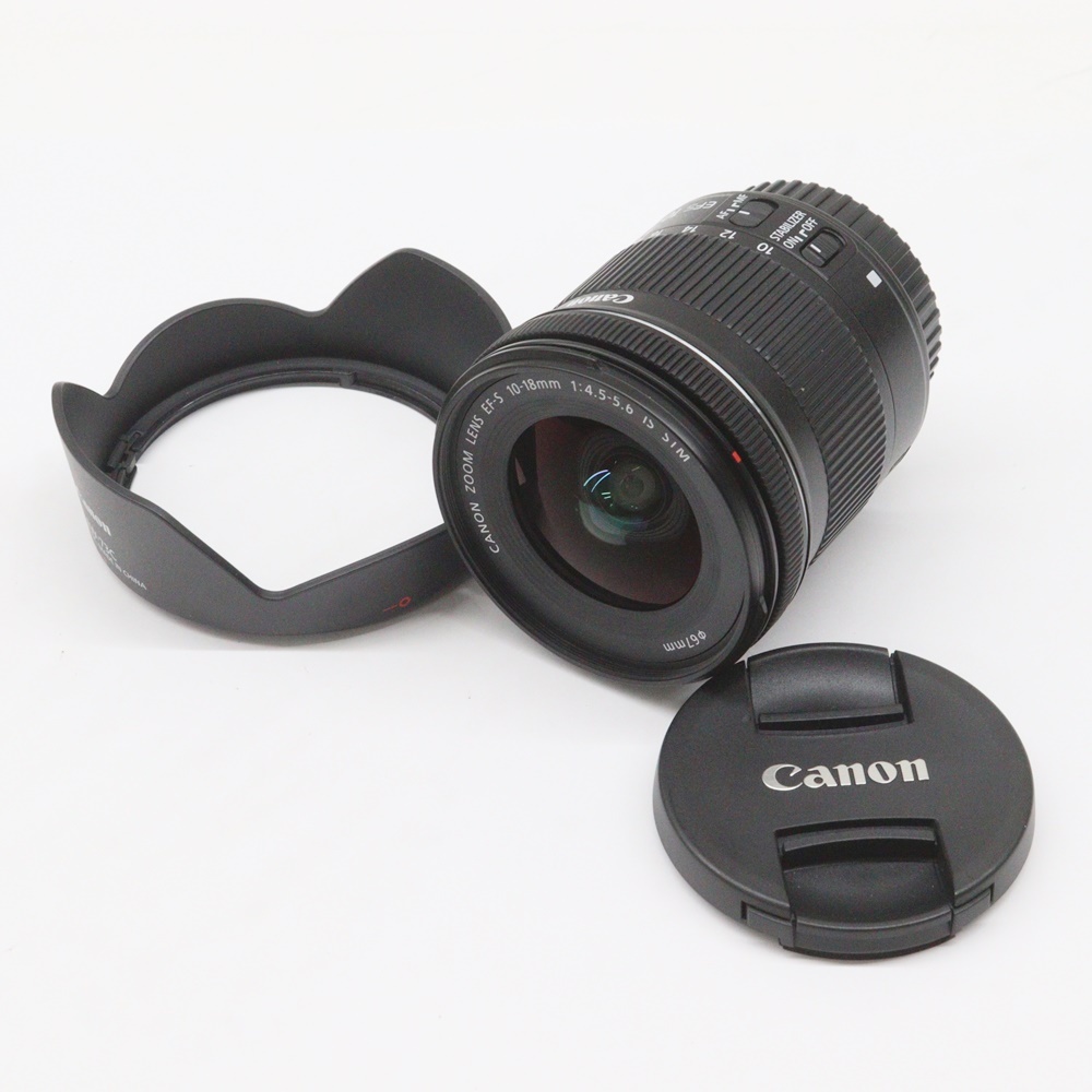 Canon EF-S 10-18mm F4.5-5.6 IS STM 広角ズームレンズ キャノン 1:4.5-5.6の画像1