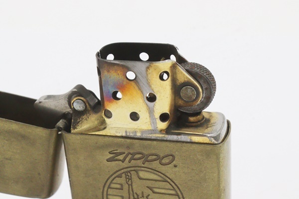  ZIPPO ジッポー 自由の女神 オイルライター 1995年製 ゴールド ソリッドブラス 真鍮_画像9