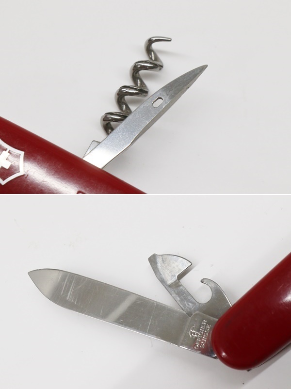  VICTORINOX ビクトリノックス キャンパー マルチツール ナイフ 缶切り のこぎり 栓抜き コルク抜き アーミーナイフ キャンピングの画像4