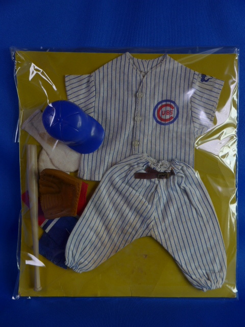 1960年代スポーツフィギュア　Johnny Hero/Olympic hero　シカゴ・カブス　Chicago Cubs　ユニフォームセット　その2_画像1