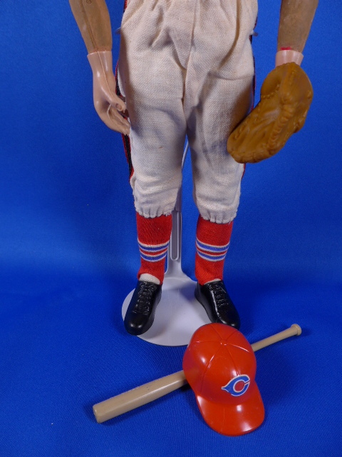 1960年代スポーツフィギュア　Johnny Heroフィギュアとクリーブランド・インディアンス/Cleveland Indians　ユニフォーム一式_画像3