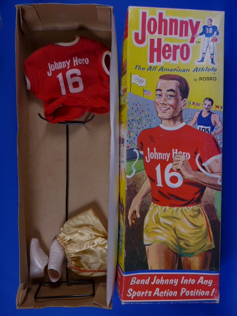 1960年代スポーツフィギュア　Johnny Heroフィギュアとクリーブランド・インディアンス/Cleveland Indians　ユニフォーム一式_画像5