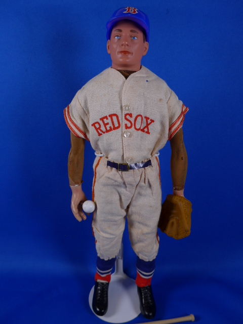 1960年代スポーツフィギュア　Johnny Heroフィギュアとボストン・レッドソックス/Boston Red Soxのユニフォーム一式_画像1