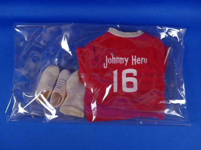 1960年代スポーツフィギュア　Johnny Heroフィギュアとシンシナティ・レッズ/Cincinnati Redsのユニフォーム一式_画像5